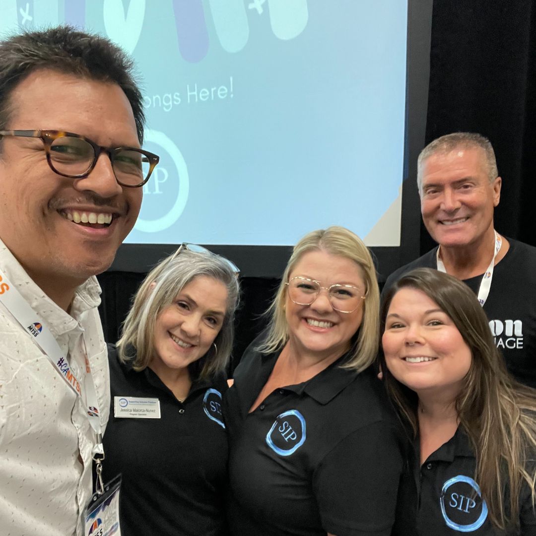 think_inclusive's tweet photo. Last week, Carol Quirk, our Director of Special Projects, and Tim Villegas, our Director of Communications, presented at the #CAMTSS 2024 Professional Learning Institute in Anaheim. Interacting with nearly 100 attendees was an honor, each offering their distinct perspectives. https://t.co/MP1UyC2uck