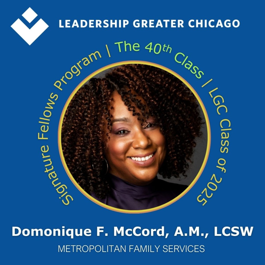 MPInitiatives's tweet photo. We are so proud to announce our Chief Program Officer Domonique McCord has been selected for the Leadership Greater Chicago Signature Fellows Program Class of 2025 ( @lgcchicago )!  Read more here: https://t.co/7rDwJ9nVdv #LeadGreat #LGC2025 https://t.co/tchA7V6nyZ