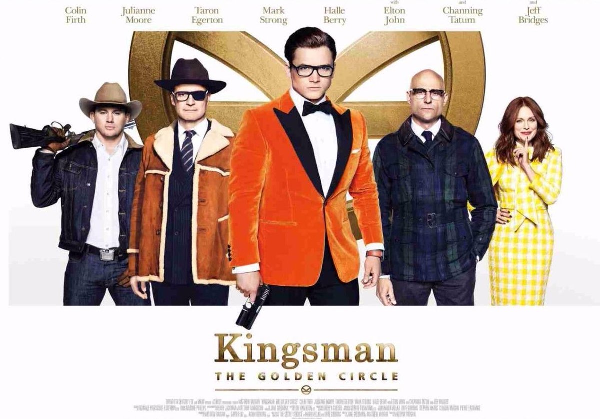 SaveRedlandLibr's tweet photo. 9pm TODAY on  #4seven

The 2017 #Action #Comedy film🎥 “Kingsman: The Golden Circle” directed by #MatthewVaughn &amp; co-written with #JaneGoldman

Based on the comic book series by #MarkMillar &amp; #DaveGibbons

🌟#ColinFirth #TaronEgerton #JulianneMoore #MarkStrong #HalleBerry https://t.co/BZSikNVVDx