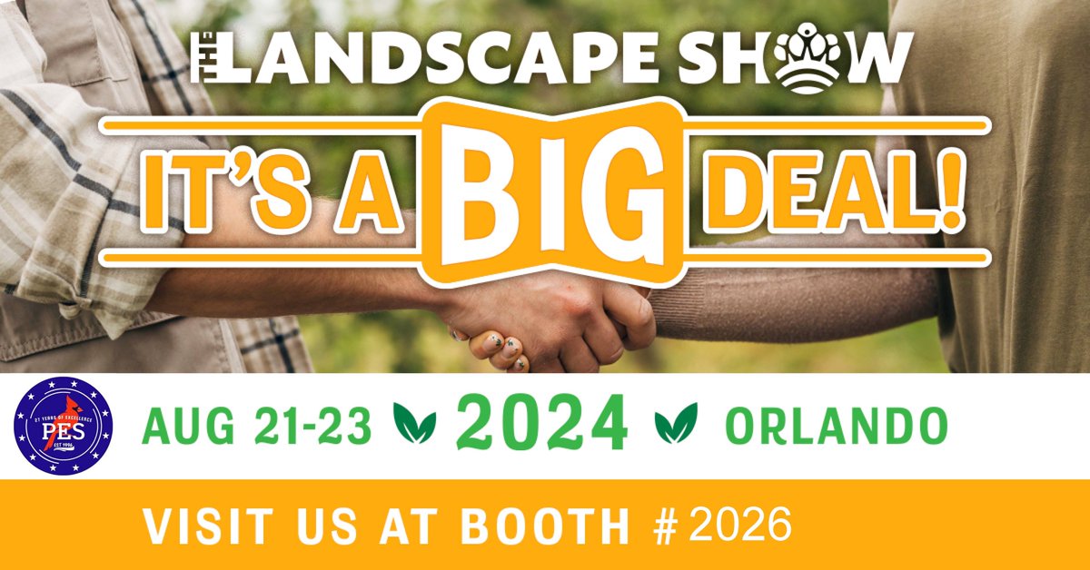 Come visit us next month at the landscape show. It's not too late to get your tickets, and at a reduced price until Aug 7. prereg.net/2024/tls/index…