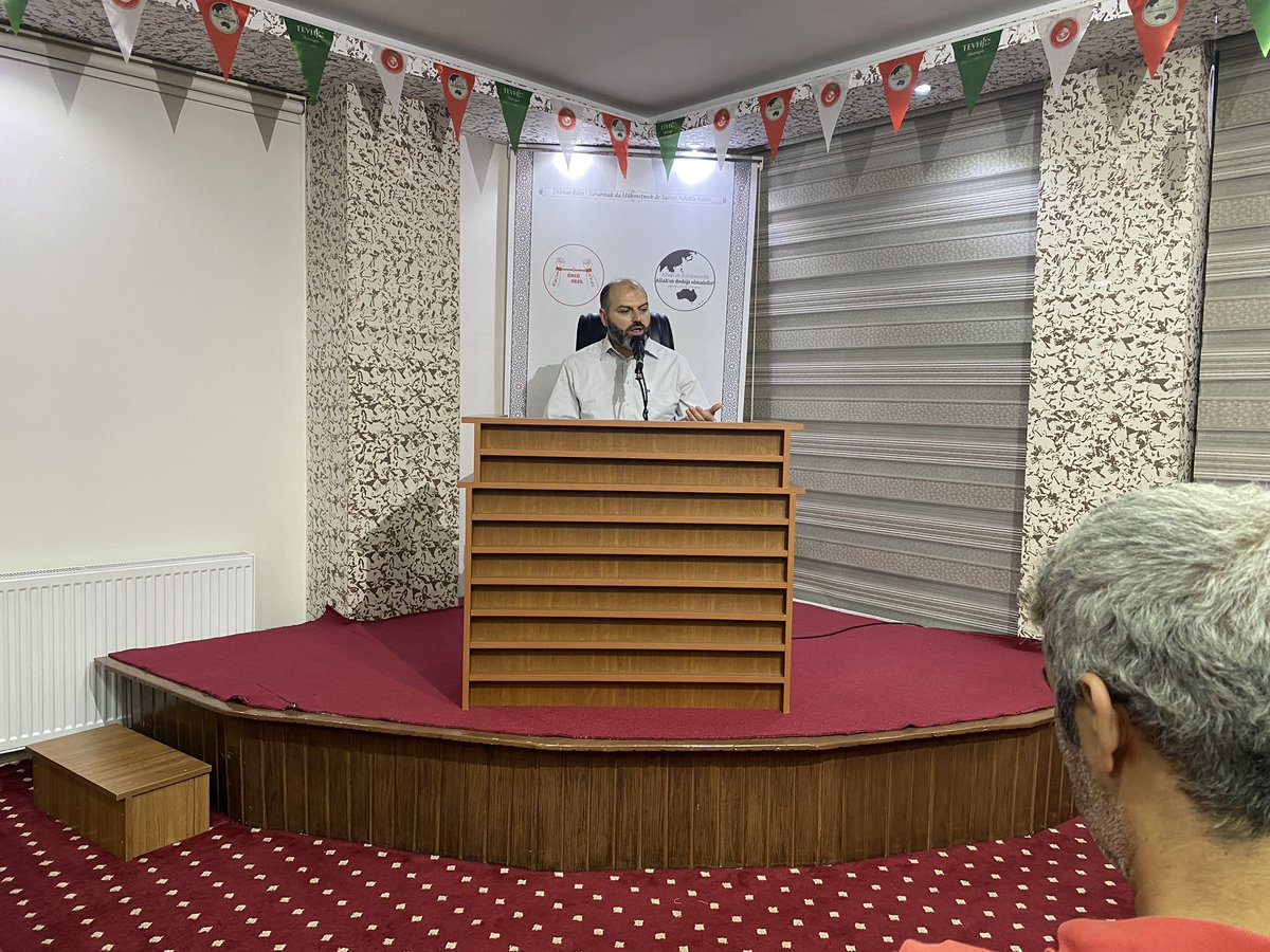 furkanhistanbul's tweet photo. Her hafta düzenli olarak gerçekleştirdiğimiz Kur'an-ı Kerim'in mesajının anlatıldığı #TefsirDersi ‘mizden kareler..

📍ÇEKMEKÖY

#Tefsir
#FurkanHareketi
#FreePalestine https://t.co/dDGAXRQsr5