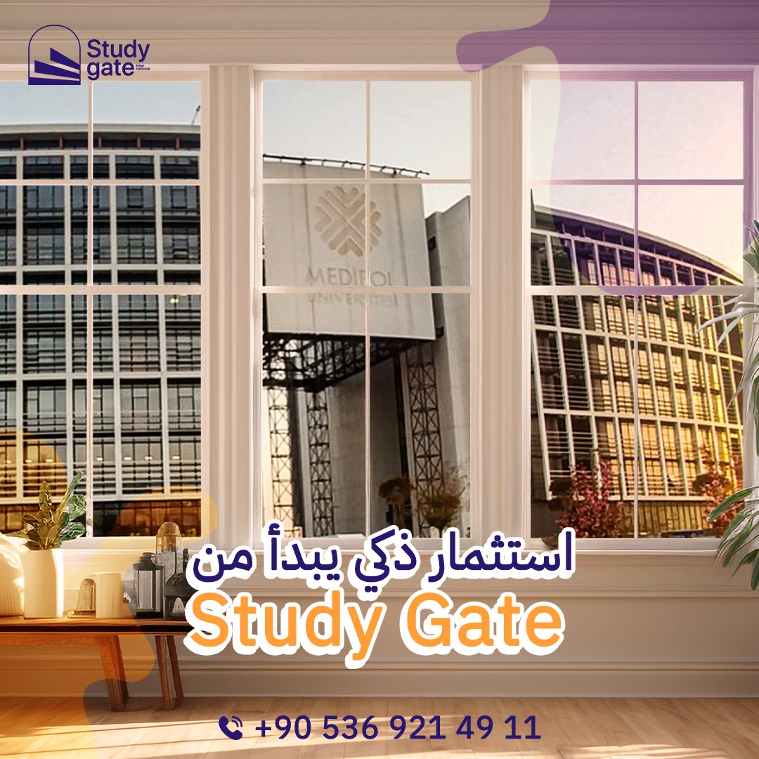 intStudyGate's tweet image. الدراسة في الجامعات التركية استثمار ذكي في مستقبلك 🇹🇷
وفي Study Gate نساعدك على تحقيقه. تواصل معنا الآن #بوابة_حياتك_الجامعية #الجامعات_التركية