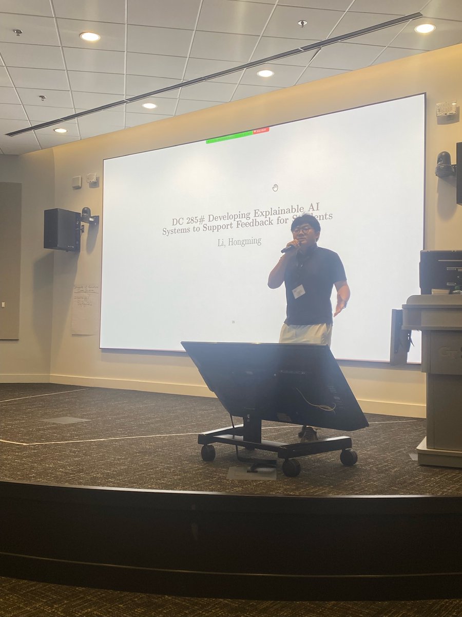 Hongming (Chip) Li (@hichipli) on Twitter photo 🌟 Exciting Milestone Achieved! 🌟
I am thrilled to share that I attended my first Educational Data Mining Conference (@EDMConf2024 ) and Learning@Scale Conference (<a href="/LearningAtScale/">ACM Learning@Scale 2025</a> ) at <a href="/GeorgiaTech/">Georgia Tech</a>, Atlanta, last week. I delivered my very first presentation at an academic 🌟 Exciting Milestone Achieved! 🌟
I am thrilled to share that I attended my first Educational Data Mining Conference (@EDMConf2024 ) and Learning@Scale Conference (<a href="/LearningAtScale/">ACM Learning@Scale 2025</a> ) at <a href="/GeorgiaTech/">Georgia Tech</a>, Atlanta, last week. I delivered my very first presentation at an academic