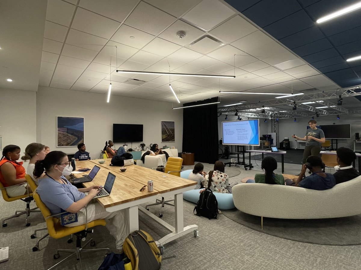 XRPeds's tweet image. We had a blast hosting @YalePathways students at the lab! Students explored the field of games for health, user-centered design, and VR experience guidelines. We concluded the week with student presentations! Loved hearing their creative ideas to addressing community problems :)