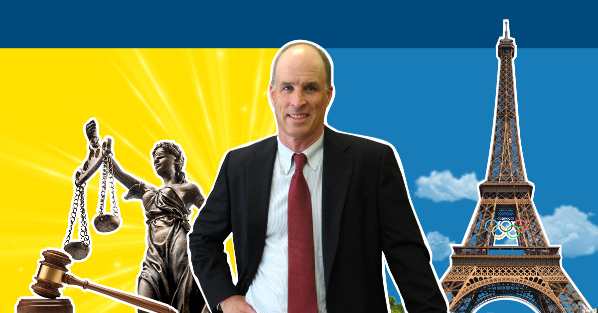 We sat down with <a href="/UCLA/">UCLA</a> Law's sports law expert <a href="/ProfBank/">Steven Bank</a>, who answered questions about the legal landscape of #Paris2024. #LawTwitter 🔗: law.ucla.edu/news/qa-ucla-l…