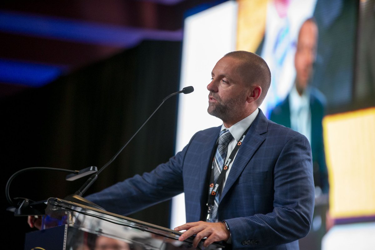 Our new THSCA President-Elect is Drew Sanders from Vandergrift HS!👏 #THSCAstrong
