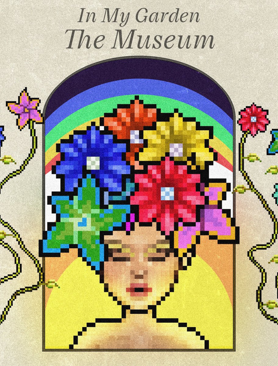 "In My Garden"💐
The Museum.  

An exhibition displaying Luna's most iconic music video looks, tour costumes, props and more.  

Join me on Habboon this Saturday (9PM UK) 
for the grand opening! See you there🪷