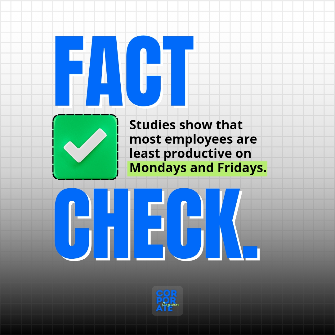 CC_unfilter's tweet image. Do you ever experience the Monday blues or the Friday feeling?
Share your tips for staying motivated throughout the week!

#CorporateConfessions #MondayMotivation #FridayFeeling