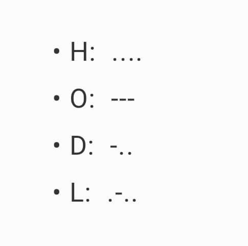TelegamesGuild's tweet photo. 🐹 Today's 1,000,000 daily Hamster Kombat Morse Code Bonus

⏰ Date: 23.07.2024
💎 Prize: 1,000,000

H  • • • •
O  — — —
D  — • •
L  • — • •

✅Activate cipher: Hamster Kombat
@hamster_kombat 

Get those rewards! 🐹💰 

#Hamster #Morse #Bonus #tap2earn #telegamesguild https://t.co/OlWKBr1jY9