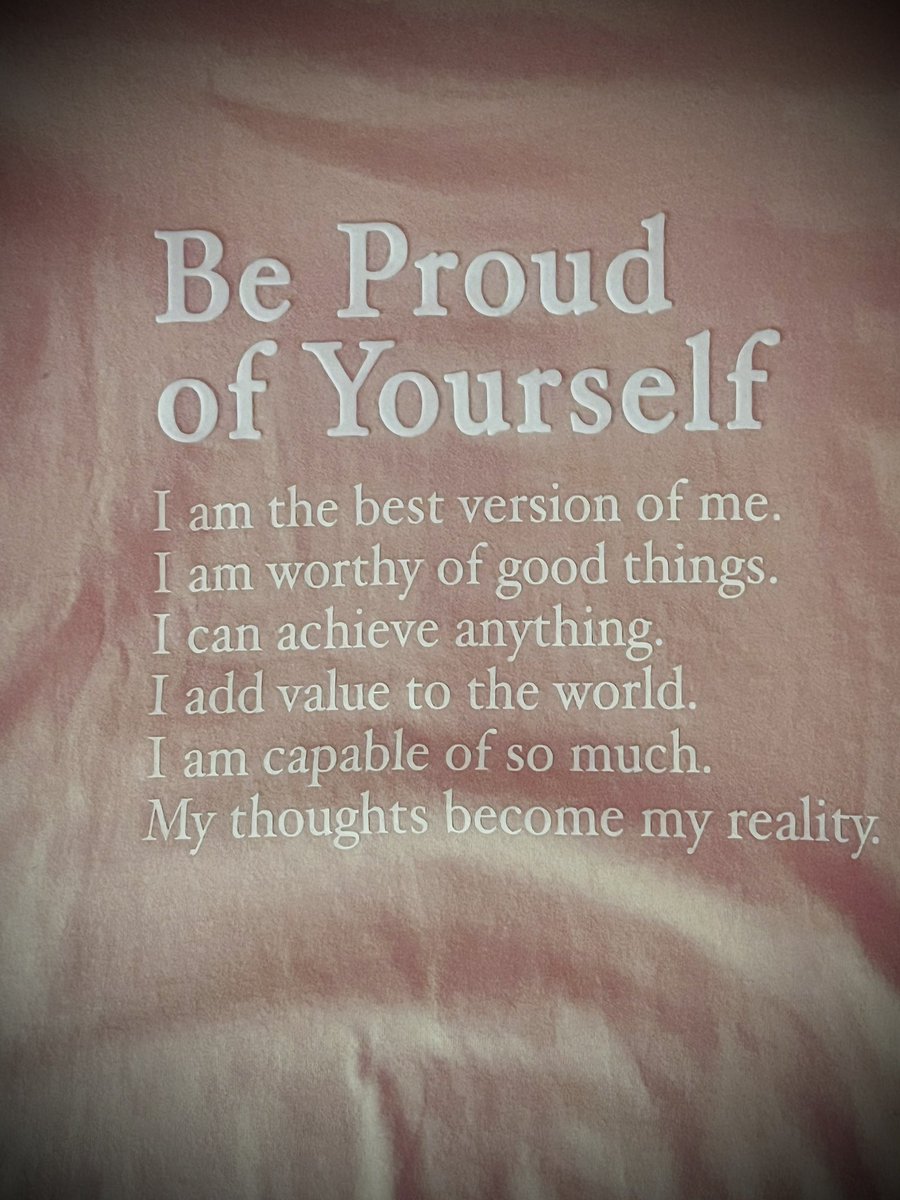 Today I decided to wear this inspirational shirt to remind my students that they are worthy and they can accomplish anything they wish ! Happy first day of school SEISD !! 🤍💙💛