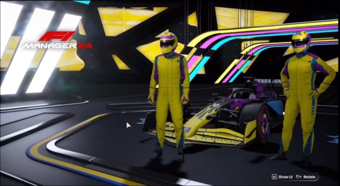 x6reenMonsterx's tweet photo. Say hello to DragonRacing #f1manager24 @F1Manager @frontierdev https://t.co/TwUY4aldng