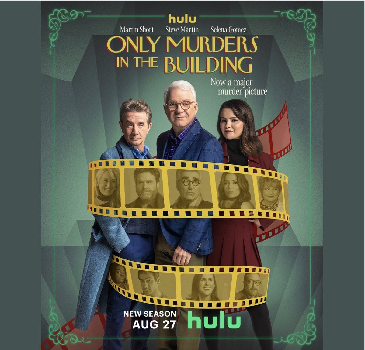 John Hoffman (@johnnyhoffman) on Twitter photo Well, hello Season 4 -- just around the corner in a month or so! <a href="/OnlyMurdersHulu/">Only Murders in the Building 🕵️♀️🕵️♂️🕵️♂️</a> #stevemartin <a href="/selenagomez/">Selena Gomez</a> #martinshort Well, hello Season 4 -- just around the corner in a month or so! <a href="/OnlyMurdersHulu/">Only Murders in the Building 🕵️♀️🕵️♂️🕵️♂️</a> #stevemartin <a href="/selenagomez/">Selena Gomez</a> #martinshort