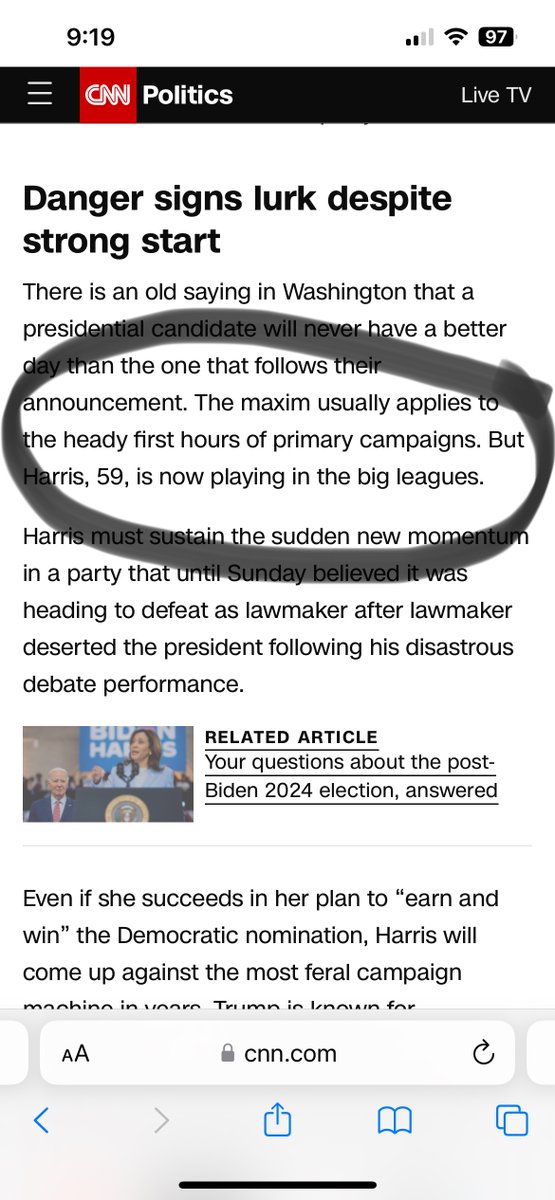 JillianHortonMD's tweet image. This line is an example of the quiet sexism faced by ultra-competent women. She's playing in the big leagues "NOW"? She's the VP of the USA! For Vance, sure, but Harris? Reeks of, "Does the little lady know what she's getting herself into?" Familiar to many women.😳@StCollinson