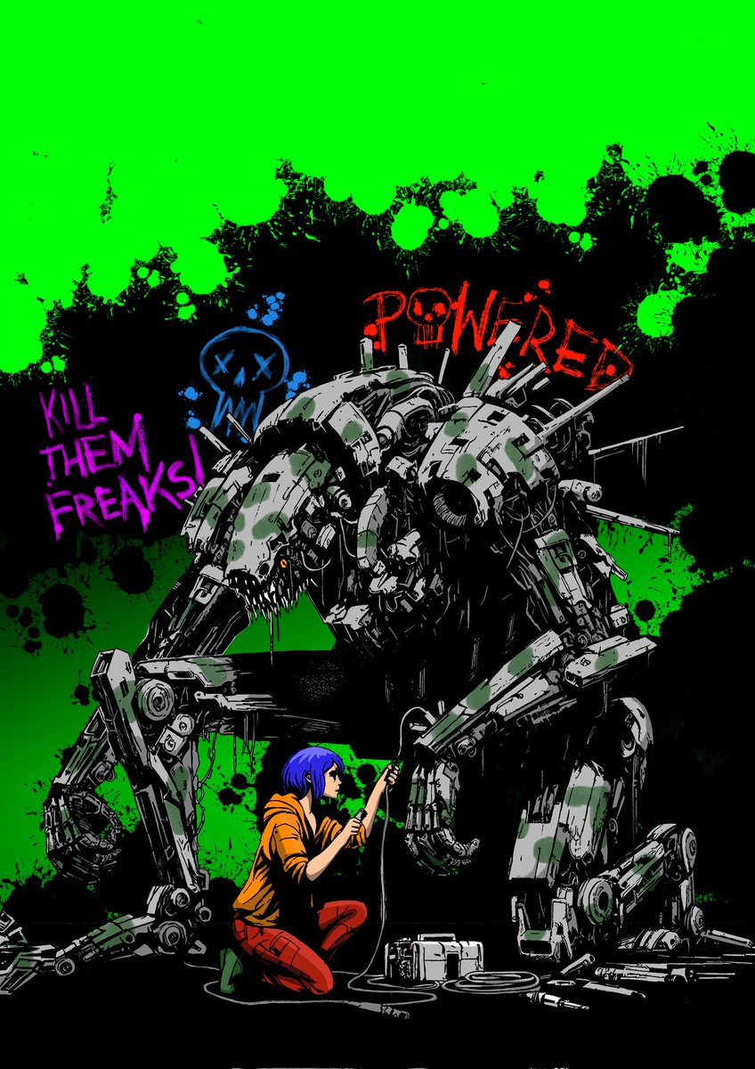 Last week to back Hellpower, a superpowered apocalypse, combining The Boys and @MorkBorg . Help us unlock amazing, Eisner winning guests like @sunzenaut and @JohanNohr. PS: Yes, you'll be able to wear a power armour and brawl it out in this game.
backerkit.com/c/projects/hel…