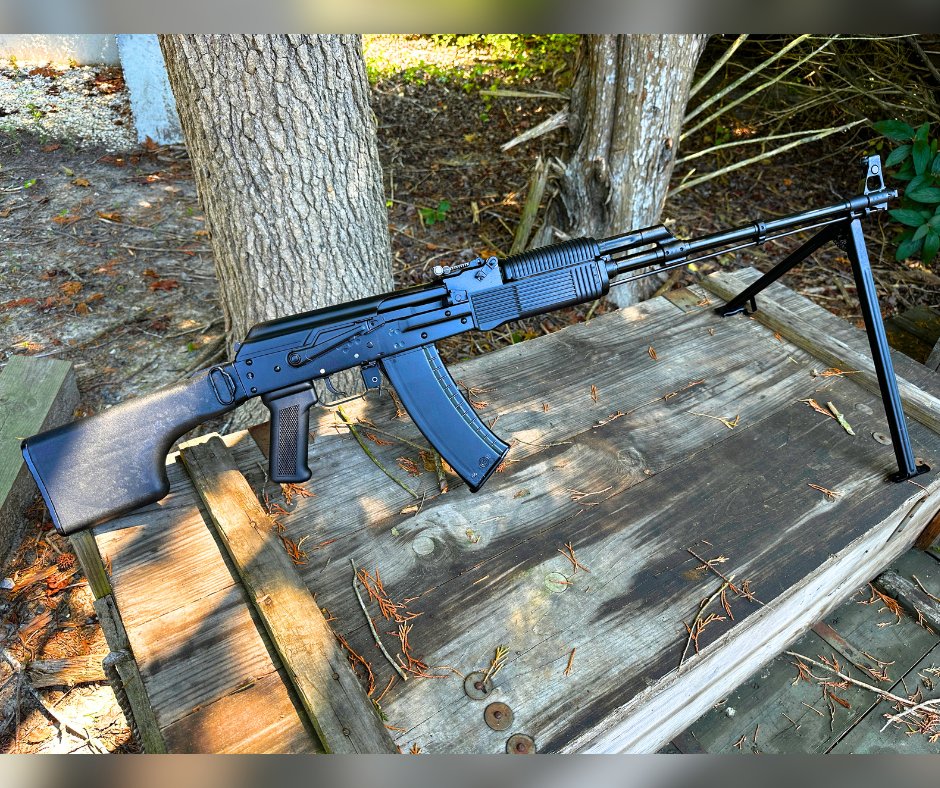 AtlanticFirearm's tweet photo. Molot VEPR RPK74 #rpk #vepr #molot #bipod #blaster #atlanticfirearms https://t.co/3onFO3Iqql