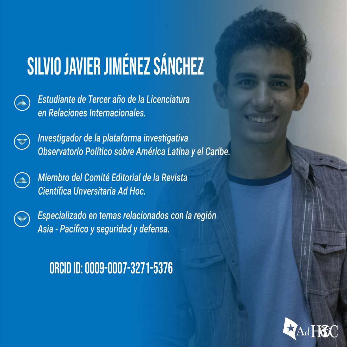 Hoy les presentamos el primer artículo del XII Número de #AdHoc:

“La agenda de seguridad pública de la extrema derecha latinoamericana: el regreso de la mano dura”.

Autores: <a href="/LeandroPilotoP/">Leandro Piloto Planas</a> y <a href="/SilvioJJimnez46/">Silvio J. 🇵🇸</a> estudiantes de tercer año del ISRI.

revistaadhoc.isri.cu/index.php/rah