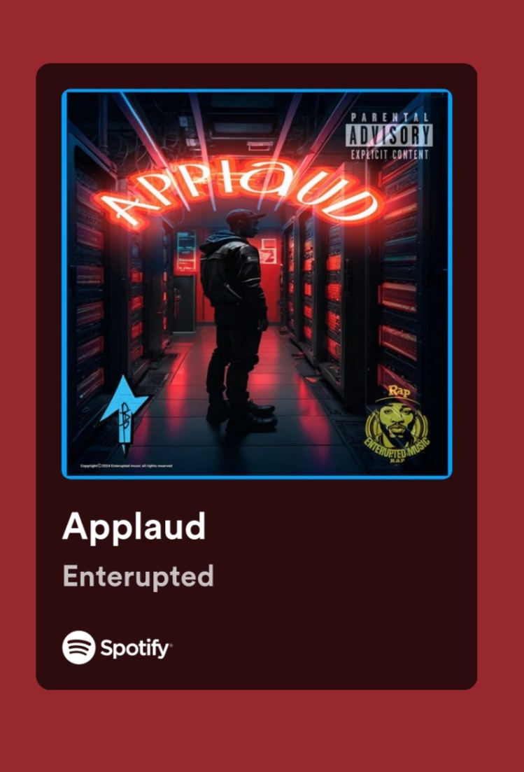 Enterupted_rap's tweet photo. APPLAUD GLOW UP 
https://t.co/DcW5qMWJCg https://t.co/cNsNiDmAoq