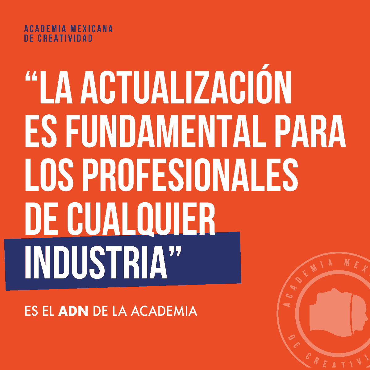 Conoce por qué en la voz de <a href="/SaidGilS/">Šaid Gil</a>, CEO en <a href="/DentsuCRTV/">Dentsu Creative</a> México: laacademia.mx/blog