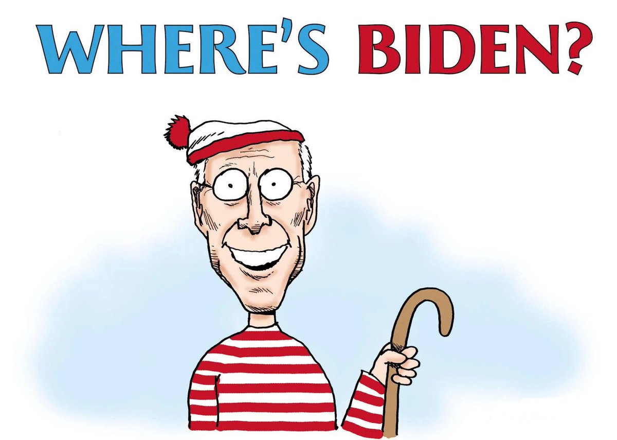 Capthook1989's tweet photo. Where’s creepy Joe? 
#WheresJoe https://t.co/TSesGy07jq