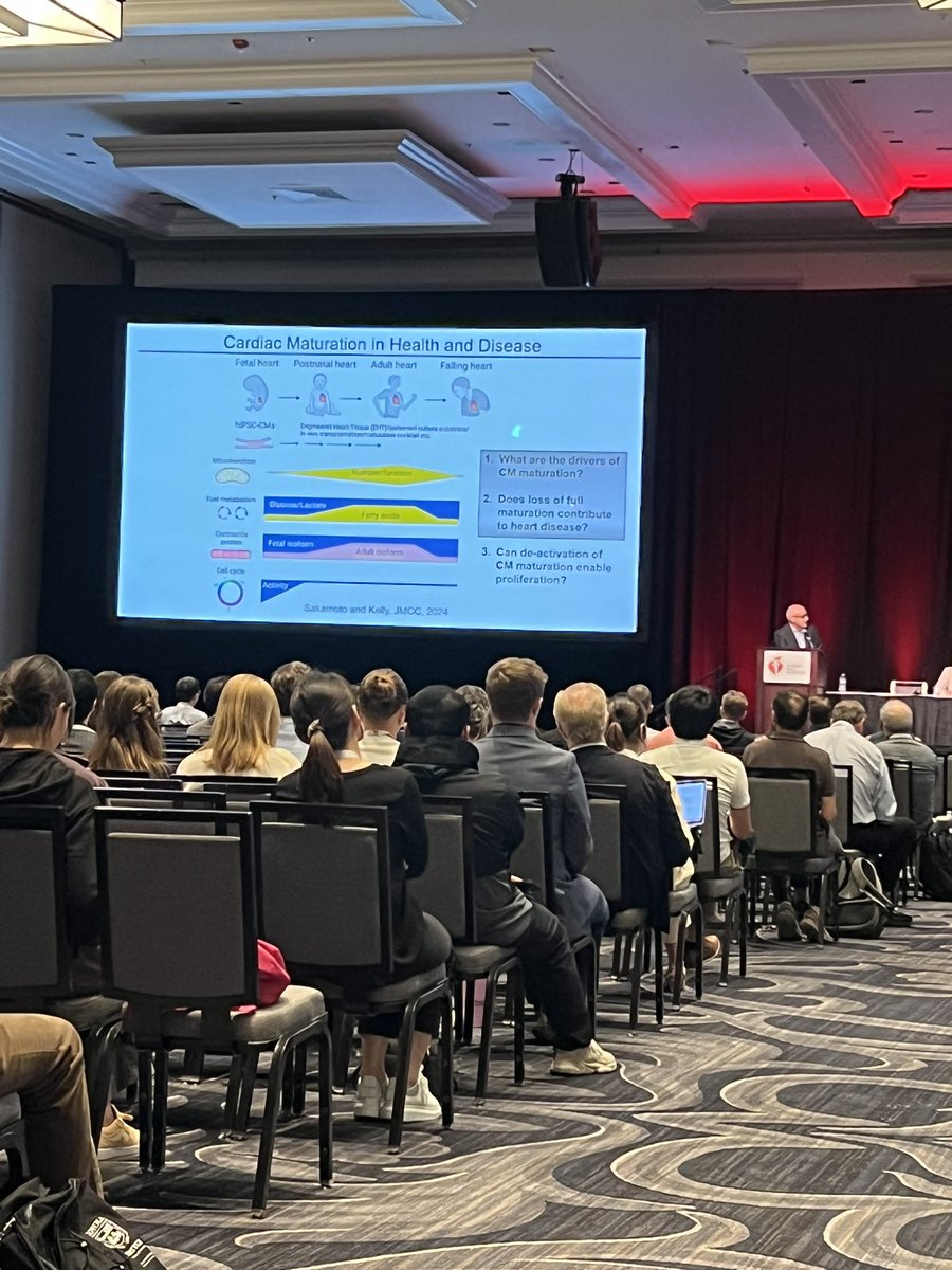 HanZhuMD's tweet photo. The cardiac metabolism session #BCVS24 attracts a crowd with talks addressing various metabolic contributors to heart failure @AHAScience @AHAMeetings @BCVSearlyCareer https://t.co/Lp67zgjWyq