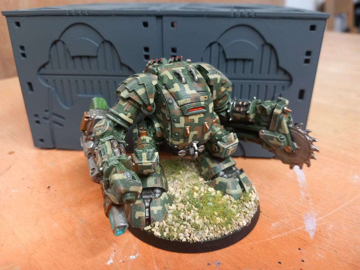 Stuntbot for tomorrow's firefight game #manticgames