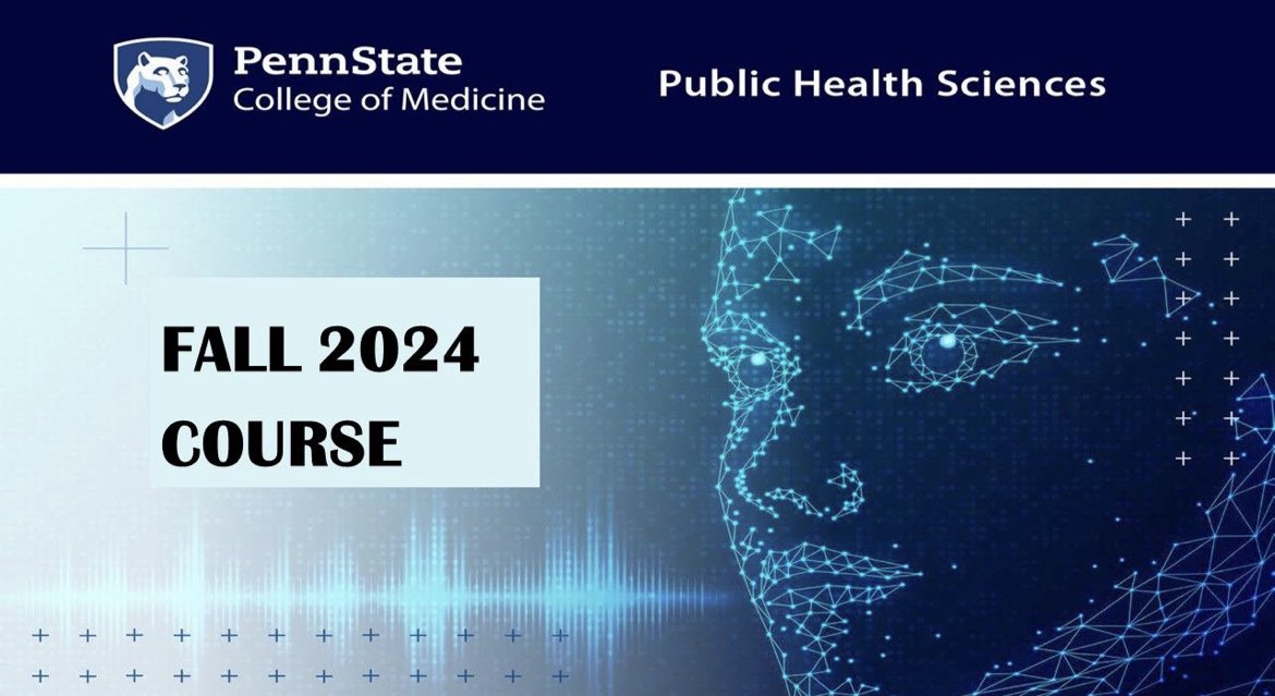 PHS 597: LLM for Healthcare (1 Credit)
PHS 597-03 (31091)

Aug. 26– Dec. 13; Thursdays, 12:00 p.m. – 1:00 p.m. in ASB, Room 2102; Instructors: Alireza Vafaei Sadr, PhD &amp; Vida Abedi, PhD