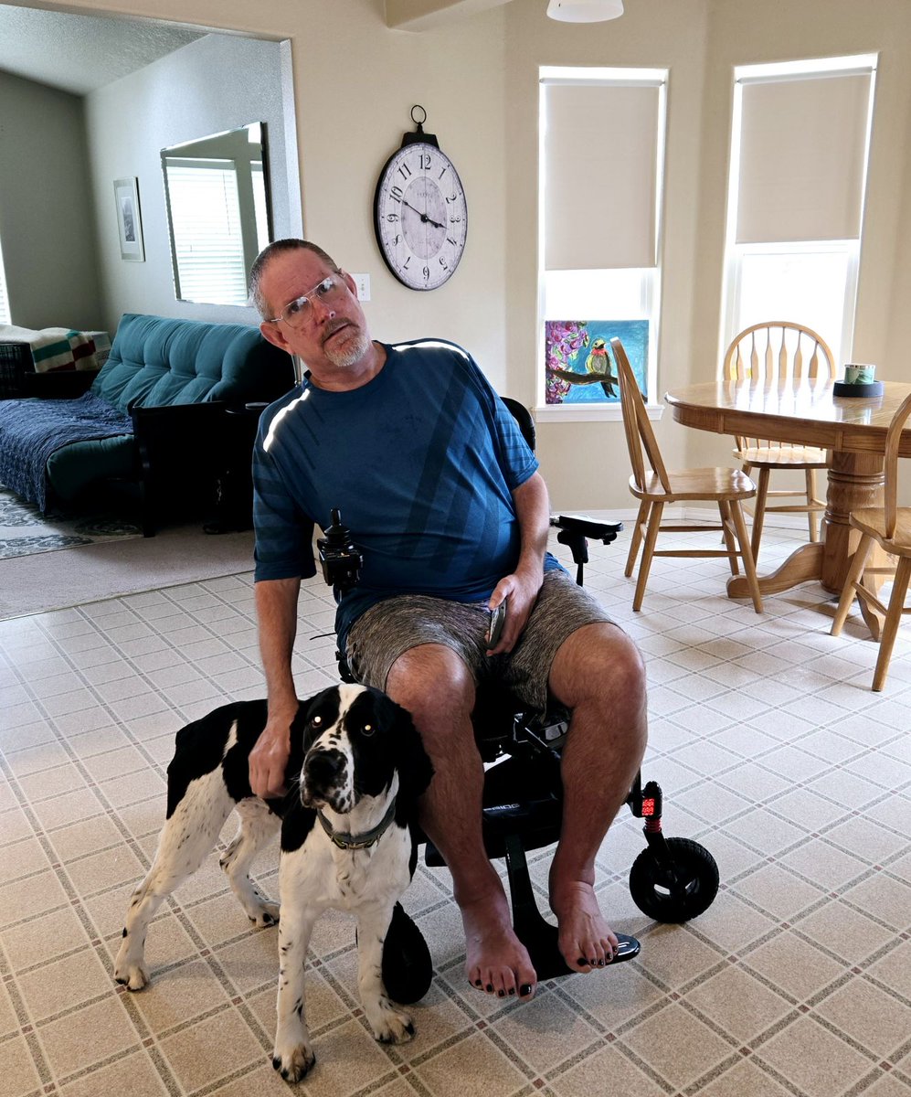 TeamGleason's tweet photo. "Thanks to Team Gleason in aiding my mobility! My wife and I have been able to enjoy a cruise to Mexico and visit places we would never been able to access without the kindness &amp; compassion of this Team." - Dennis E., Saint Helens, OR

#teamgleason #als #nowhiteflags https://t.co/dUbKl7Ki2G