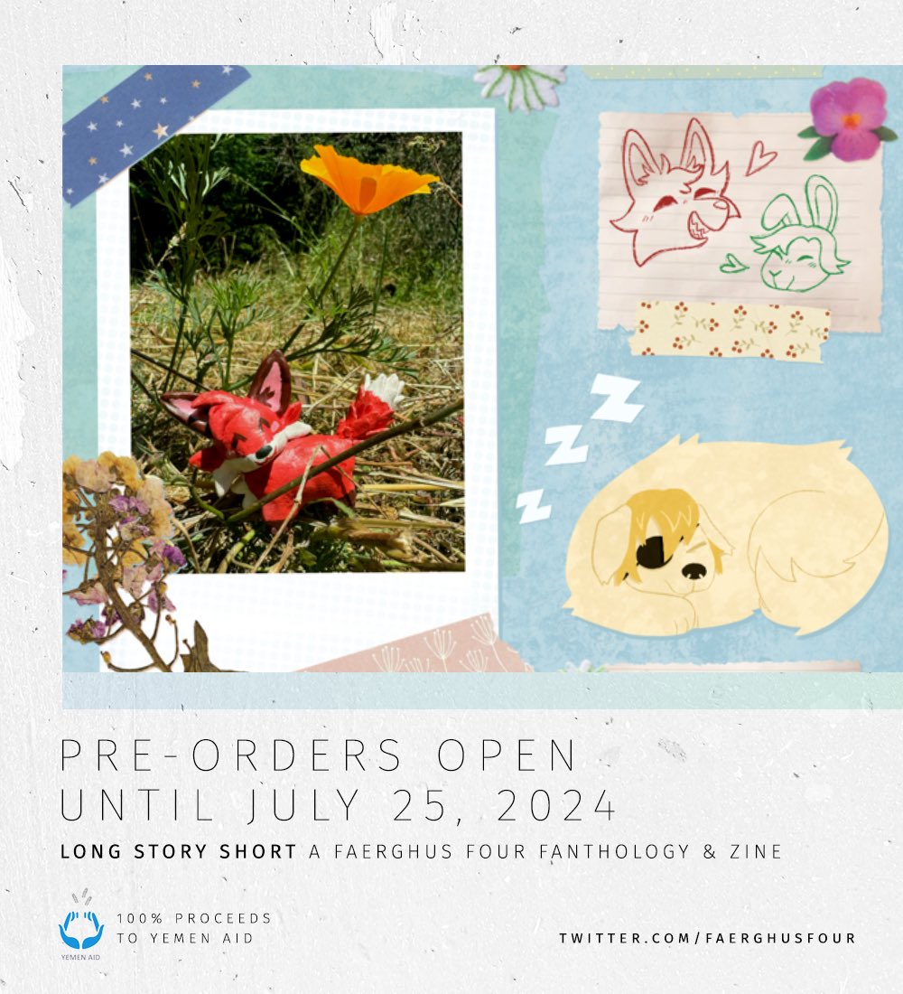 i had the honor of making a silly summer themed collage for the <a href="/faerghusfour/">Long Story Short: A Faerghus Four Zine</a> upcoming community zine! i highly encourage everyone go and preorder the fanthology, for a great cause and some wonderful f4 content!