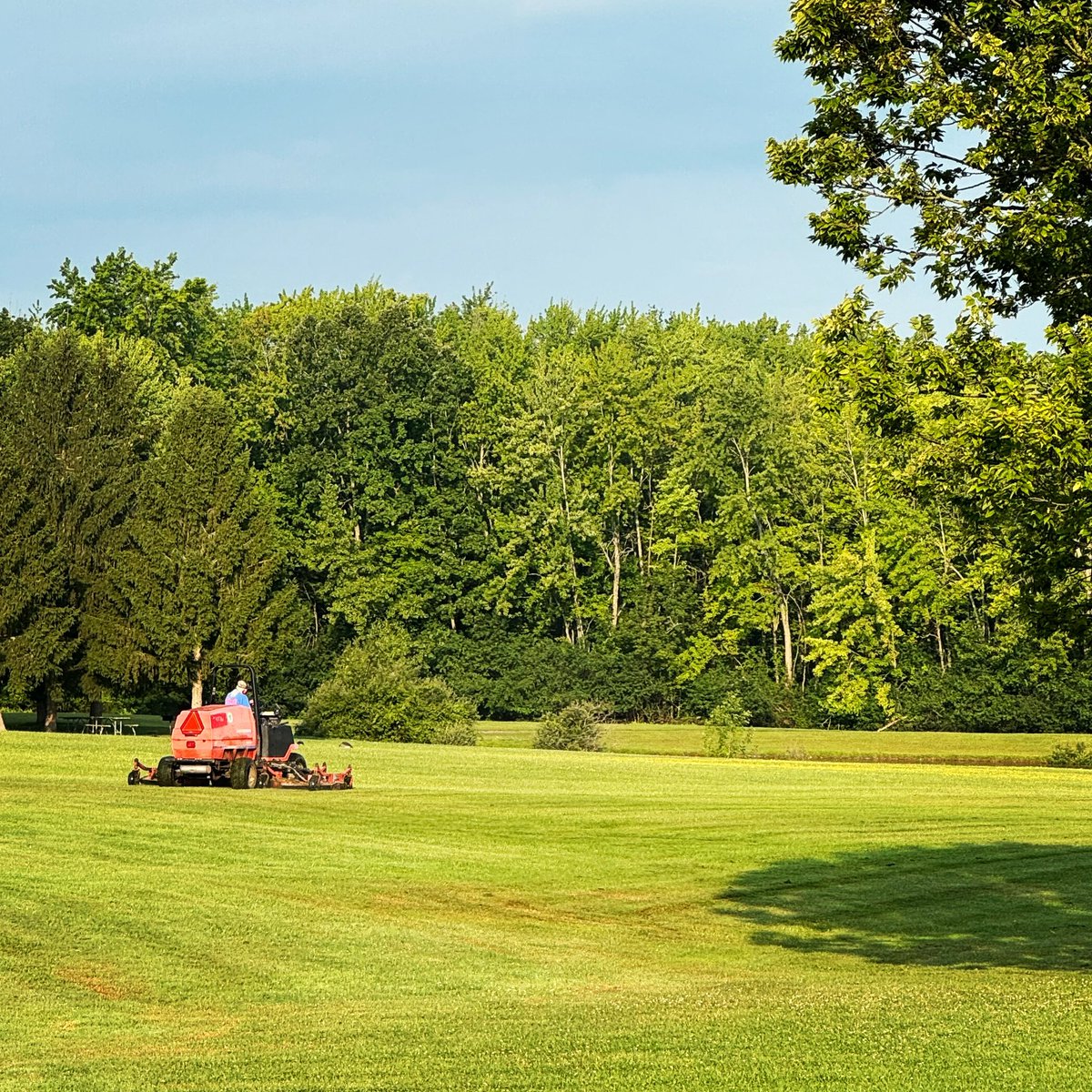 MTEequipment's tweet photo. Jake Spotted π±
Caught sight of this HR5111 Jacobsen rotary mower in action at Black Creek Park.
#blackcreekpark #jakesignaturecut #groundskeeping #parksandrec #turfcare #MTEequipment #chiliny #monroecounty https://t.co/N4N9IVmj6B