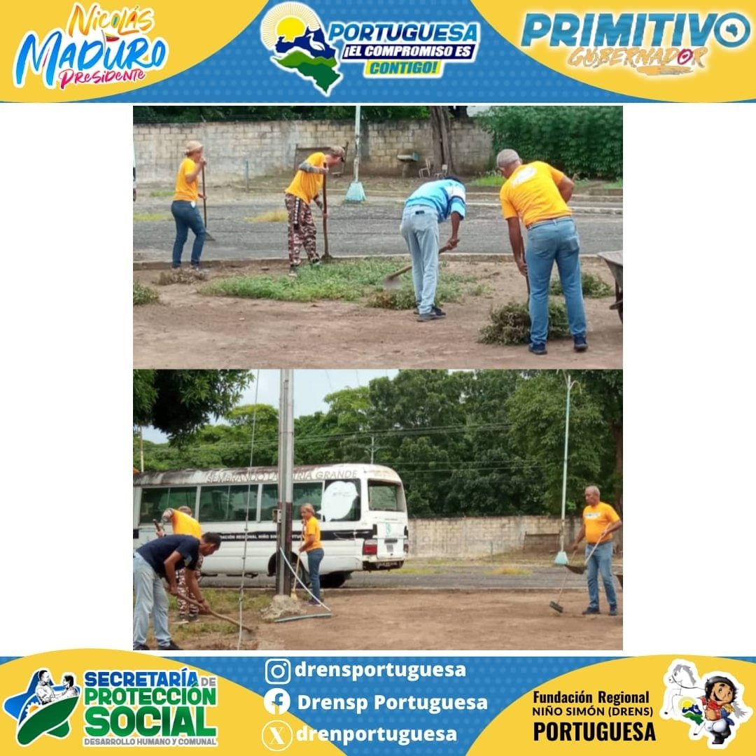 Como parte de la dinámica de trabajo planificada para esta semana, nuestro personal obrero ejecutó importante trabajo de limpieza y mantenimiento de áreas verdes y espacios exteriores de nuestra Sede en Guanare.

Así, seguimos garantizado las instalaciones óptimas.