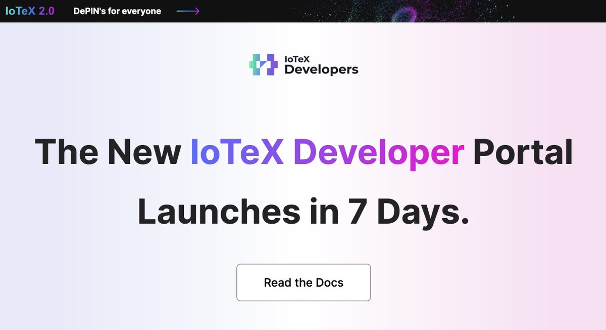 iotex_dev's tweet photo. Are you as excited as we are? 
👉 https://t.co/GkU2d7oJTP https://t.co/Iee9ELpsBE