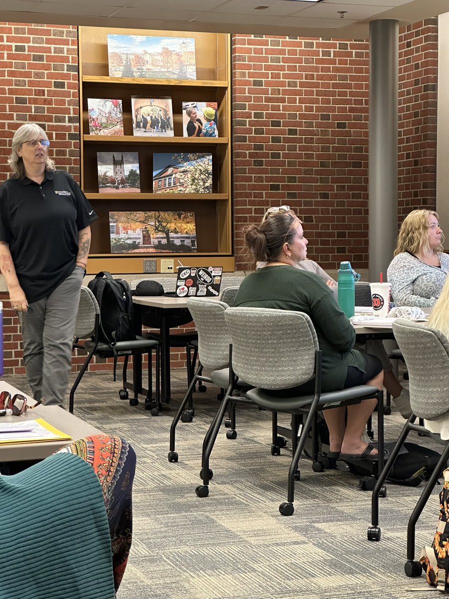 dr_tsteffes's tweet photo. Our last speaker for the day is Lynn Lynch on the Roles of Teachers in the IEP process. Lynn is a fun, funny consultant at @HOMRPDC. @MarkClementsEdu @StacyLQuinn @Curtismterry1 https://t.co/P3ErO5vmnW
