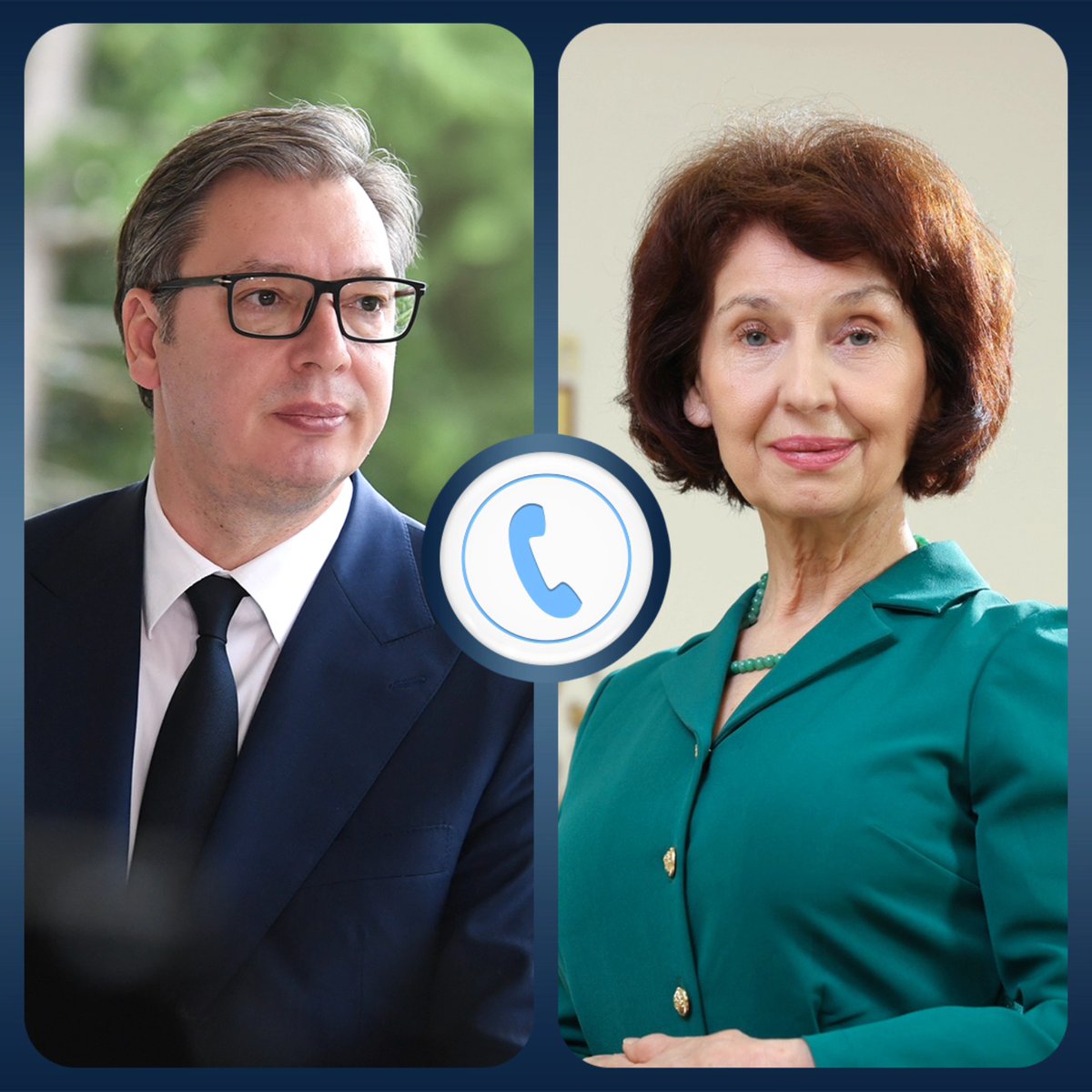 Председник Републике Србије Александар #Vucic <a href="/avucic/">Александар Вучић</a> разговарао је телефоном са председницом Северне Македоније Горданом Силјановском Давковом <a href="/gogamkd/">Гордана Сиљановска Давкова (Gordana Siljanovska)</a> о билатералним односима две земље. sns.org.rs/novosti/vesti/…