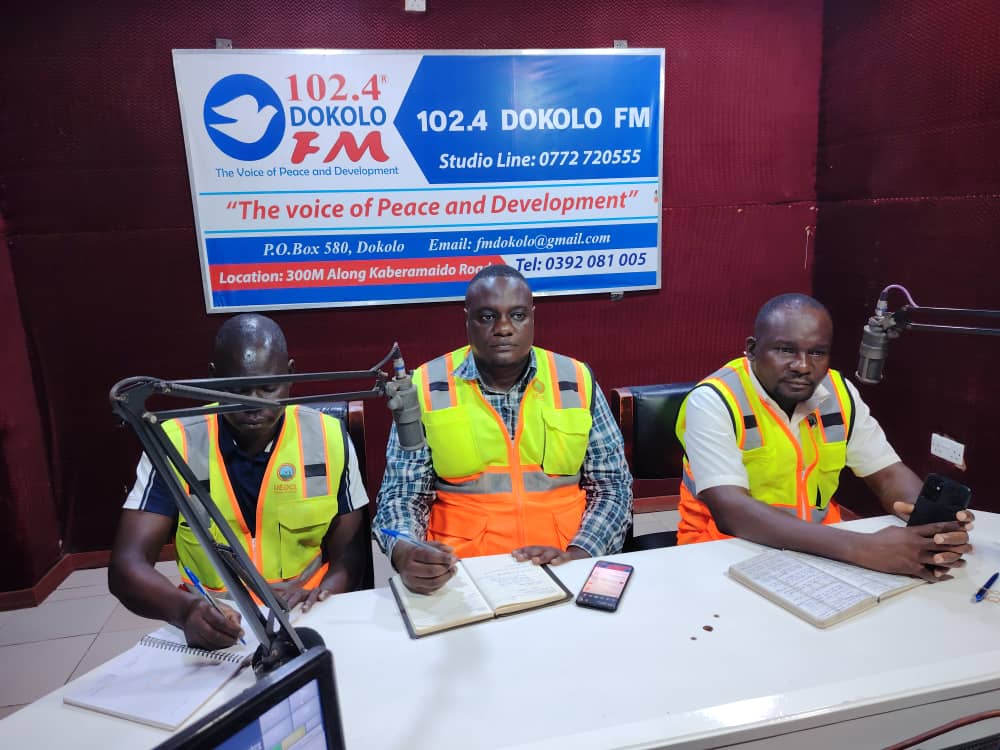 UEDCLTD's tweet photo. #UEDCLUpdate: The UEDCL team led by it's Spox @nankizaaki we're live on #HotFM Amolotar & #DokoloFM ahead of the last leg of UEDCL #TIDRollover targeting the #CNST & #NEST. These two territories will be rolled over on 1 August 2024 starting from Midnight. https://t.co/rj3qn8P45q