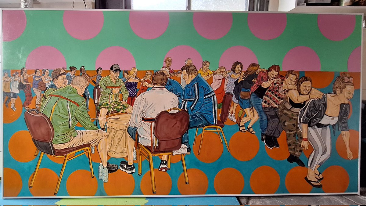 Nelson White Art (@nawhitestudio) on Twitter photo Remember that 8ft panel that I was preparing..well this is what it became.. "Snake Dance" is 8 ft x 4ft (96 inches x 48 inches) oil on birch panel (yes it's very heavy) #art #indigenousart ##nativecontemporaryart #artcollectors Remember that 8ft panel that I was preparing..well this is what it became.. "Snake Dance" is 8 ft x 4ft (96 inches x 48 inches) oil on birch panel (yes it's very heavy) #art #indigenousart ##nativecontemporaryart #artcollectors