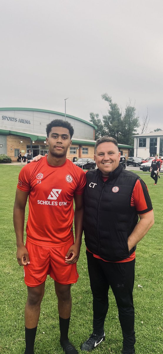 Our 2nd New Signing this evening ✍🏻

Welcome to #Chaddy <a href="/JakeNgoy/">Jacob Ngoy</a> the powerful defender signs from <a href="/PrestwichHeysFC/">Prestwich Heys</a> 

Jacob really impressed the Managers last season in the two games against Heys and they are delighted to bring Jacob to the club. 

#UpTheChad