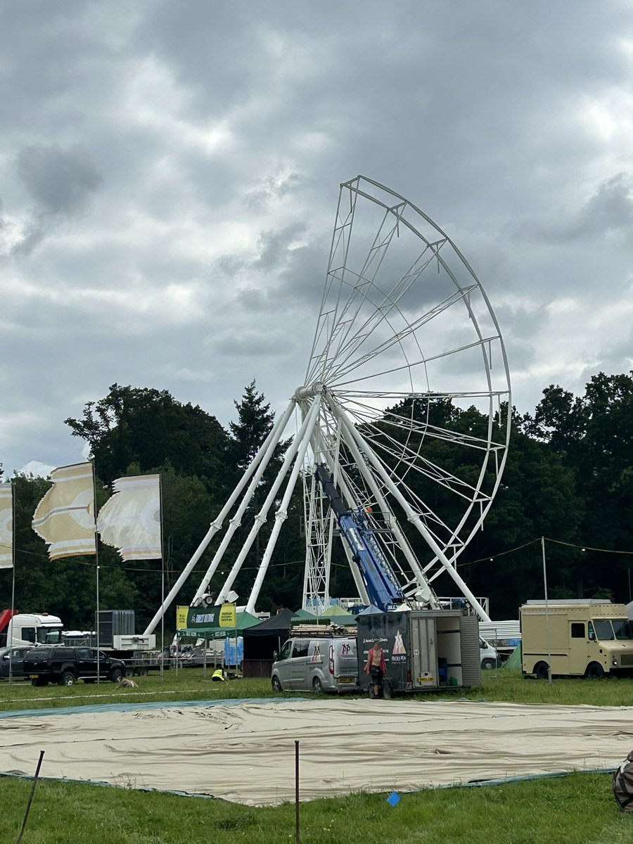 It’s that time of year again when we ask the kids if they would like to go on the @WOMADfestival ferris wheel

As usual they just groaned and walked away!