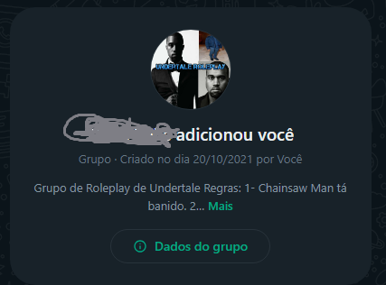StruggleMoments's tweet photo. > Veja seu amigo ser expulso do grupo
> Veja ele criar OUTRO GRUPO idêntico
> Mande um meme no grupo falso imaginando ser o grupo real
> Ao ser recomendado que saia do grupo errado pra não se confundir, saia do grupo OFICIAL

Simplesmente loco Contoron https://t.co/z3NJklsLVw