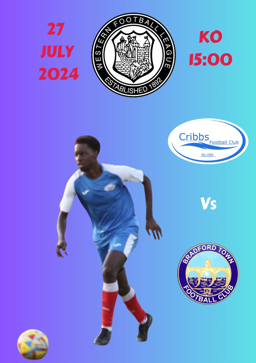 Cribbs Football Club (@cribbsfc) on Twitter photo ๐๐๐ฉ๐ช๐ง๐๐๐ฎ ๐๐ค๐ข๐ ๐๐๐ญ๐ฉ๐ช๐ง๐
The <a href="/_WesternLeague_/">Western League</a> returns to BS10 on Saturday as the Reserves welcome <a href="/BradfordTownFC/">Bradford Town F.C.</a> to <a href="/cribbsclub/">CribbsS&S</a>
๐ฐ๏ธ15:00
๐ทยฃ7 Adult/ยฃ5 Concession
๐ปBar Open
#bristolfootball ๐๐๐ฉ๐ช๐ง๐๐๐ฎ ๐๐ค๐ข๐ ๐๐๐ญ๐ฉ๐ช๐ง๐
The <a href="/_WesternLeague_/">Western League</a> returns to BS10 on Saturday as the Reserves welcome <a href="/BradfordTownFC/">Bradford Town F.C.</a> to <a href="/cribbsclub/">CribbsS&S</a>
๐ฐ๏ธ15:00
๐ทยฃ7 Adult/ยฃ5 Concession
๐ปBar Open
#bristolfootball