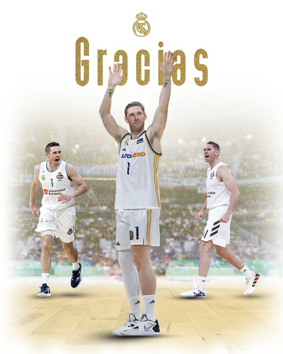Gracias Fabien Causeur, por 7 años de gran Baloncesto y ser ejemplo dentro y fuera de la pista.
Tido lo mejor allí donde vayas a jugar. GRANDE 💙 <a href="/FCauseur1/">Fabien Causeur</a>