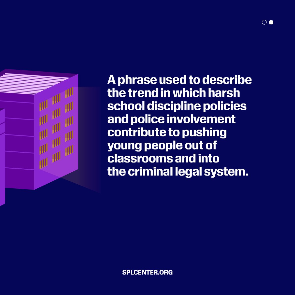 splcenter's tweet photo. Urgent change is needed to disrupt the school-to-prison pipeline, and together, we can advocate for and implement practices prioritizing mental health and well-being 🤝.

📲 Learn more about the SPLC’s recent report, #KeepHerSafe, with @nwlc: https://t.co/W4Nx0BCqOb https://t.co/T2sC9uenp9