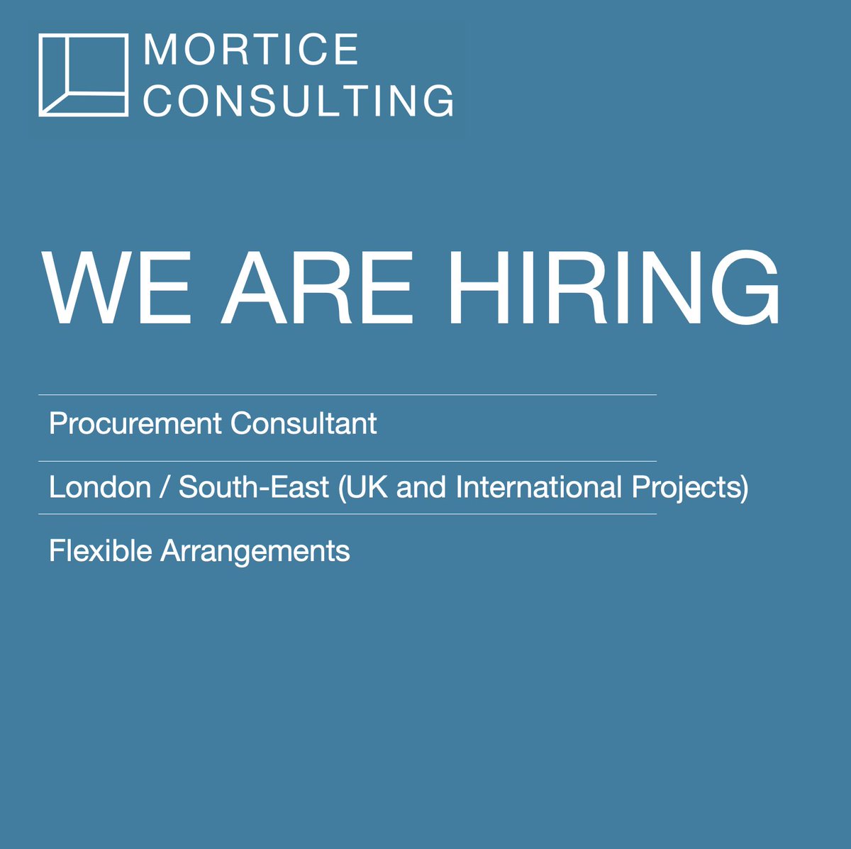 Mortice Consulting tweet media