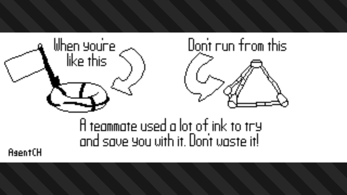 AgentCH's tweet photo. This shouldn't need to be said, but I've seen too many people do this #Splatoon3 #NintendoSwitch https://t.co/qZMUIZRFeg