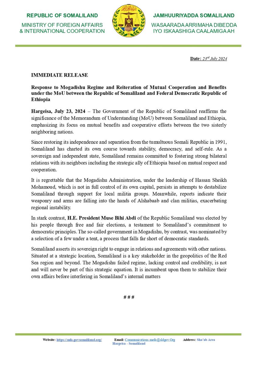 Somaliland in Taiwan (@somalilandintw) on Twitter photo 