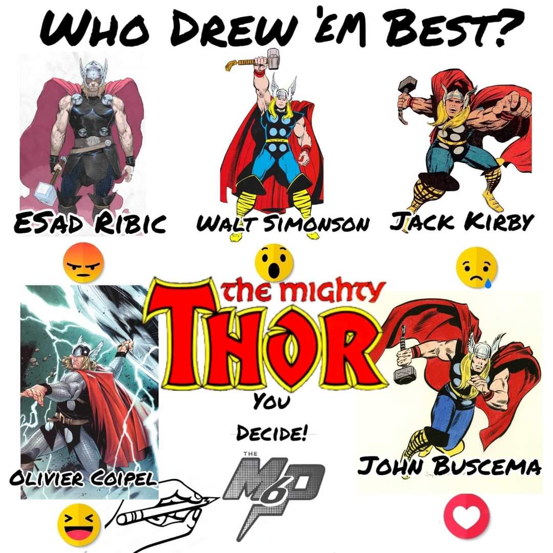 comicbookaddt's tweet image. Who draws the #GodofThunder the best?!? 🎨

#Thor ⚡️ #MarvelComics 📚
comicbookaddicts.com