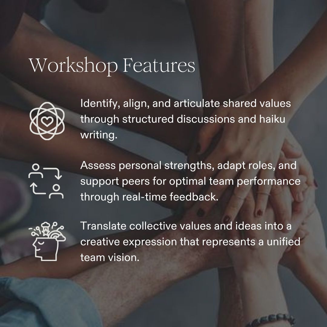 Join us on July 24th and July 25th as Mari Lee brings her Salon Séance team-building workshops that focus on navigating team dynamics and identifying shared values to Nomadworks.

For more details and to RSVP, please visit the link in our bio.