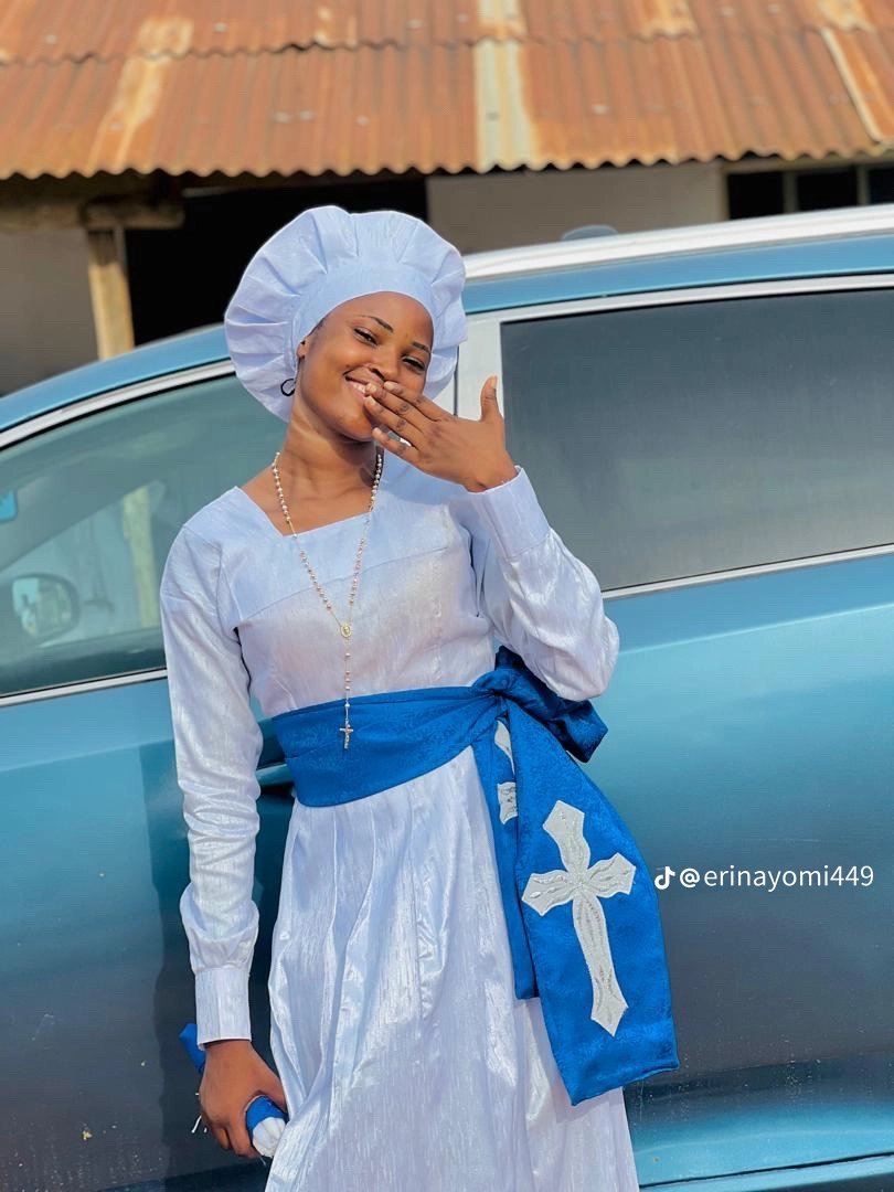 cccgeneration's tweet photo. A Child asked something funny, he said, are you a blue ranger(power rangers), I said No, I am a Prophet/tess, which is what my blue symbolizesโ๏ธ๐ฅ
Hello, Blue Rangers in the House๐
#celestialgeneration #ijomimo #celestialgenerationig #whitegarmentchurch https://t.co/jsyqXeAGUJ