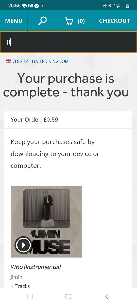 MariaGraham8's tweet photo. @ukarmystreaming @ukafunds few more 7 digital purchases 💜 https://t.co/xe66PkAYUI