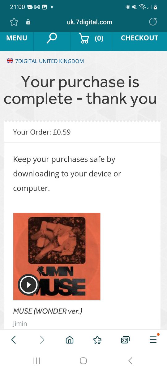 MariaGraham8's tweet photo. @ukarmystreaming @ukafunds few more 7 digital purchases 💜 https://t.co/xe66PkAYUI