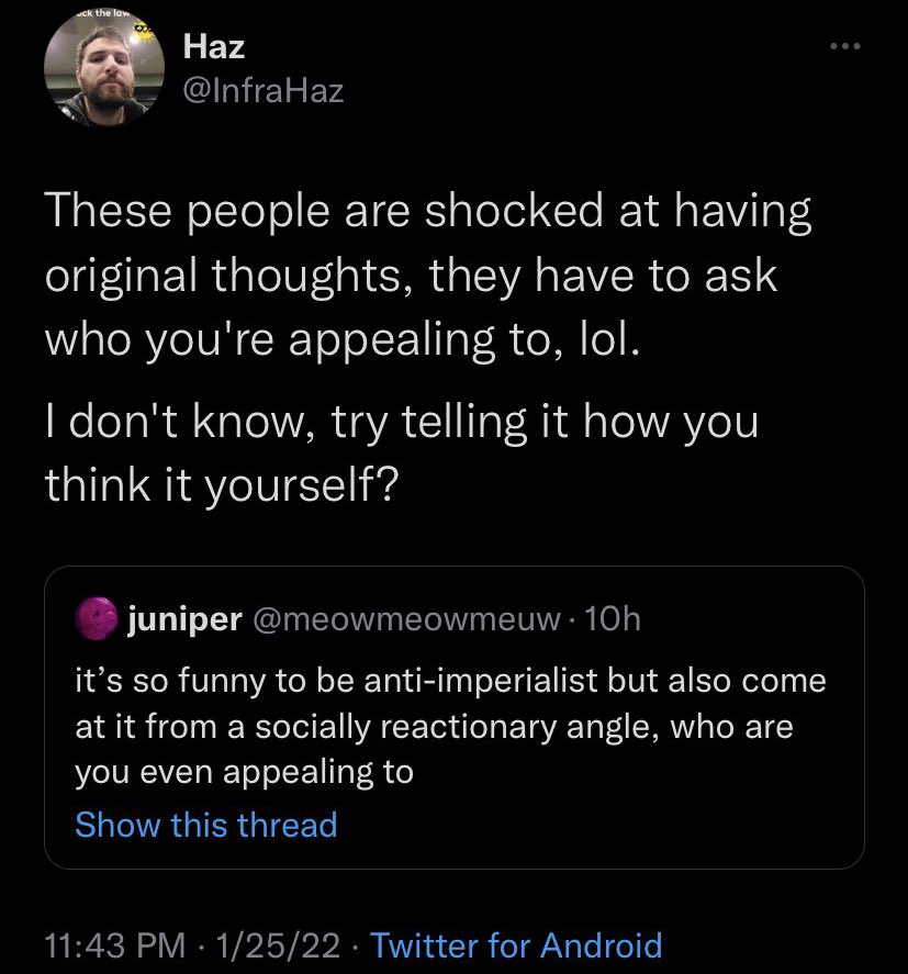 CantEverDie's tweet image. turns out that the “american communist party” is not associated with a crypto scam.  this party has a legal team to send out cease and desists which genuinely made me laugh receiving the letter.  jackson hinkle and haz are two of the founding members.  they’re crypto fascists